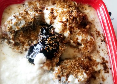 Kolayca ev Pakistan lezzetli sokak gıda içinde Dahi Vada yapılan