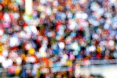 Bulanık Kalabalık İnsanlar, Wagah sınırında bir bulanıklık olarak tanınmaz kalabalık nüfus