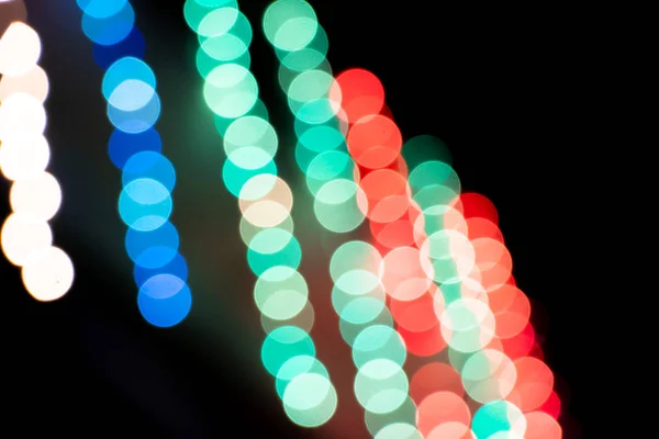 Luz abstrato fundo bokeh por desfoque ou desfocado no uso elemento de luz para fundo ou papel de parede na celebração do casamento de Natal ano novo diwali — Fotografia de Stock