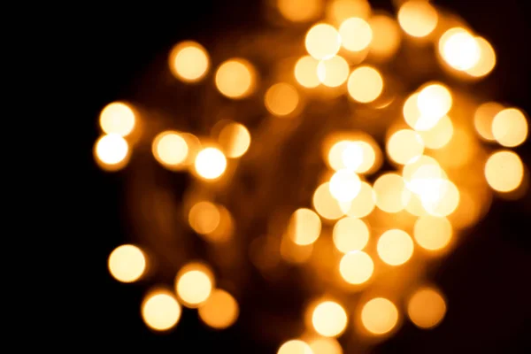 Luz abstrato fundo bokeh por desfoque ou desfocado no uso elemento de luz para fundo ou papel de parede na celebração do casamento de Natal ano novo diwali — Fotografia de Stock