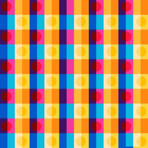 Seamless Multicolored Tablecloth Pattern Texture — Stockfoto