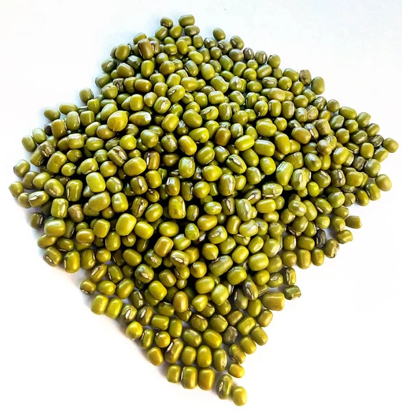 Green Mung Beans Ook Bekend Als Mung Dal Vigna Radiata — Stockfoto