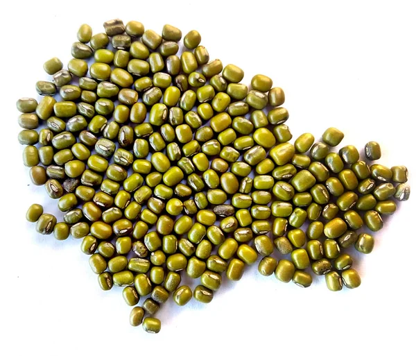 Green Mung Beans Také Známý Jako Mung Dal Vigna Radiata — Stock fotografie