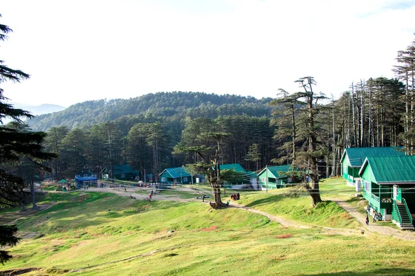 Popularne Miejsce Stacji Indian Hill Patnitop Jammu — Zdjęcie stockowe