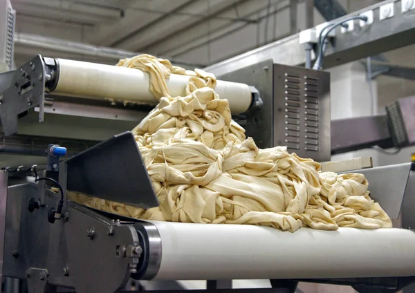 Pasta Sul Trasportatore — Foto Stock