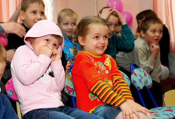 Moskau Russland Mai 2017 Kinder Der Halle Bei Einer Festlichen — Stockfoto