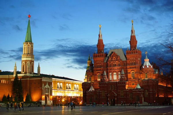 Moskva Rusko Říjen 2016 Státní Historické Muzeum Rudém Náměstí — Stock fotografie