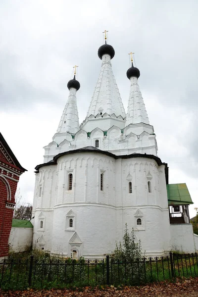 Pravoslavný Kostel Podzimní Pohled Uglich — Stock fotografie