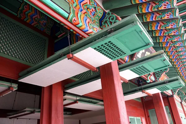 Interior Ancient Korean Palace Building Deoksugung Palace Seoul — Stock Photo, Image
