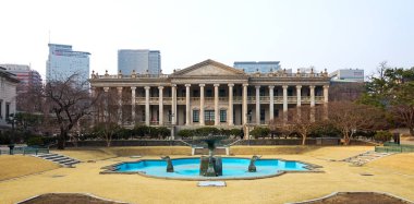 Seul, Mart - 2019: Seokjojeon Hall, Deoksugung Sarayı, Seul.