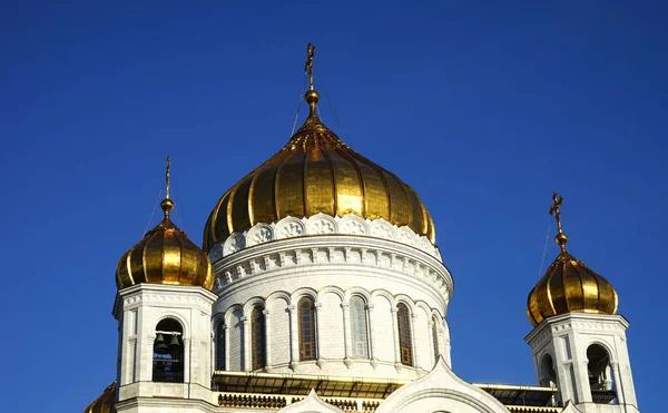 Moscú Septiembre 2017 Catedral Cristo Salvador Catedral Iglesia Ortodoxa Rusa — Foto de Stock