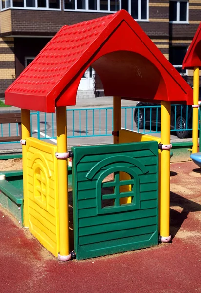Casa Juegos Parque Infantil — Foto de Stock