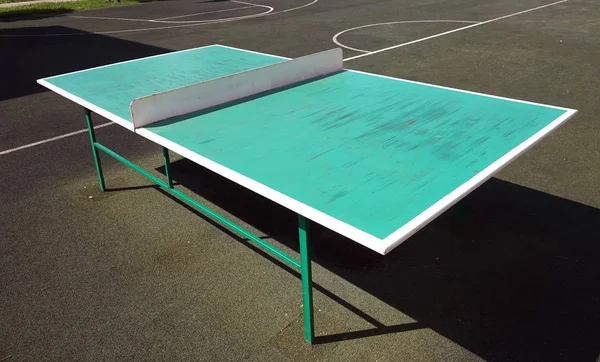 Tennis Table Sports Ground — Stock Photo, Image