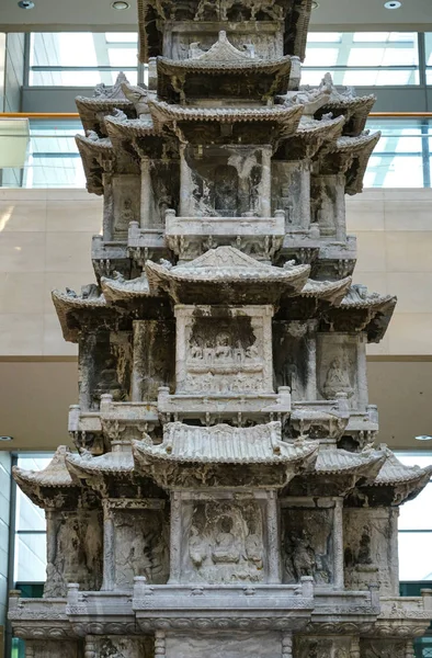 Seúl Agosto 2019 Pagoda Budista Dentro Del Museo Museo Nacional — Foto de Stock