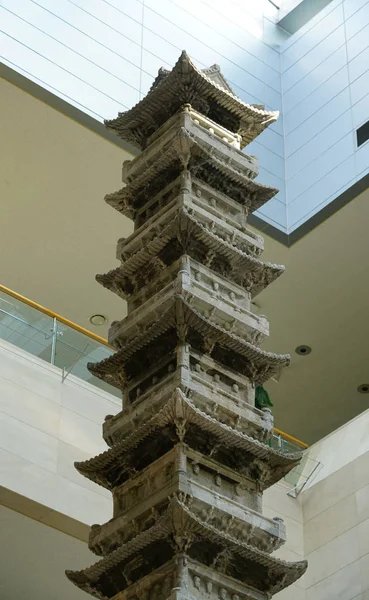 Soul Srpen 2019 Buddhistická Pagoda Muzeu Národní Muzeum Koreje — Stock fotografie