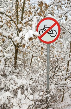 Bisikletler için trafik işareti yok