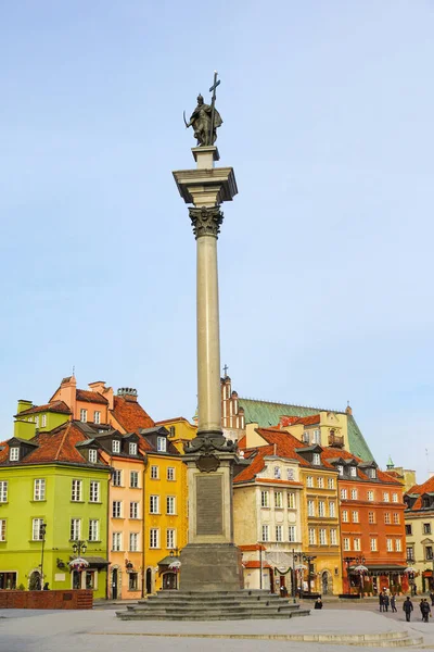 Sigismund-Säule auf dem Burgplatz. — Stockfoto