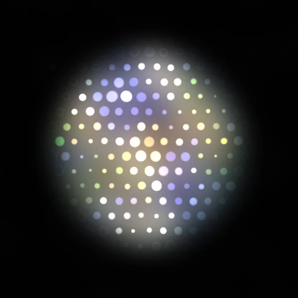 Holes Light Stars Dark Background — Stock Photo, Image