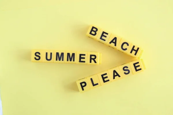 Offerte Vacanze Sul Concetto Spiaggia — Foto Stock