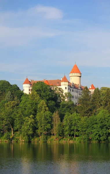 Castillo Estado Konopiste Primavera República Checa —  Fotos de Stock
