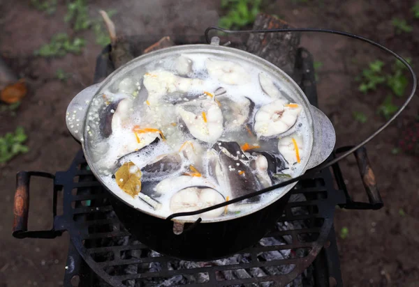 ateşte balık çorbası ooking