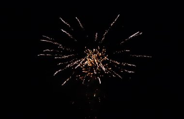 Festivalde şenlik li, ışık gösterisi