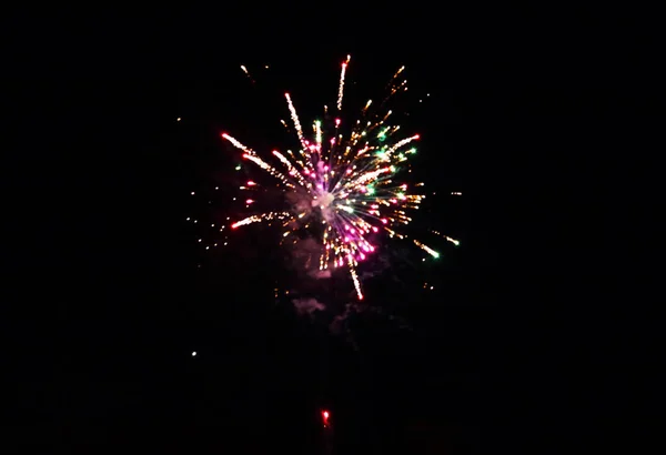 Festive Salute Light Show Festival — Stock Photo, Image