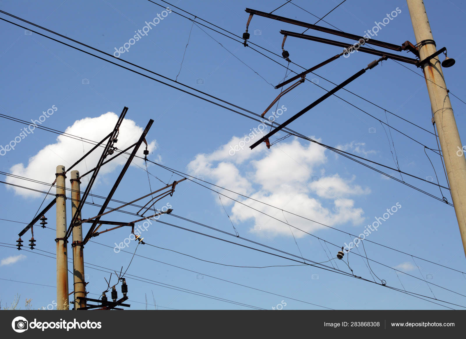 train electric wire