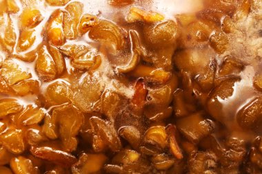 Armut reçeli arka plan doku makrosu