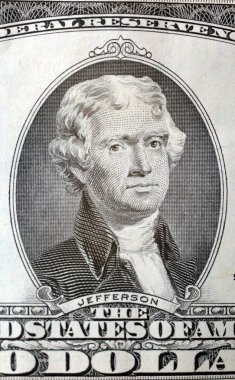 Başkan 'ın portresi iki dolarlık bir tasarıda.