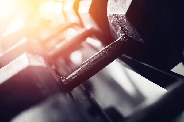 Musculación, equipamiento deportivo . —  Fotos de Stock