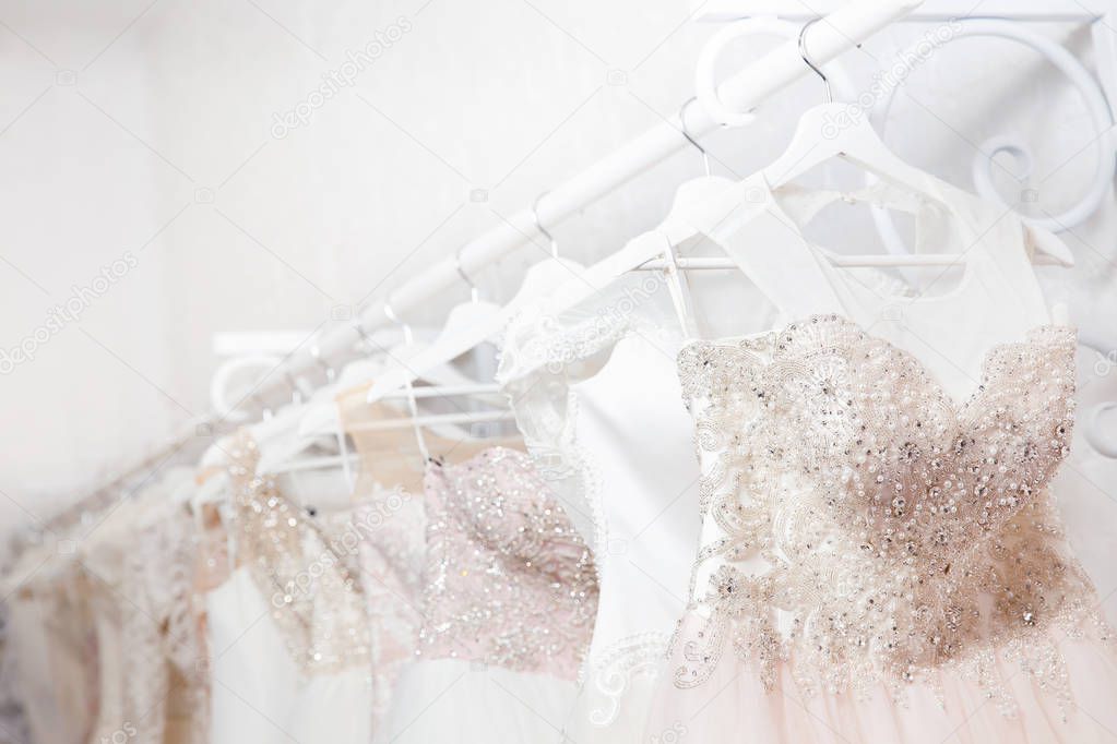 Copy space Wedding dresses