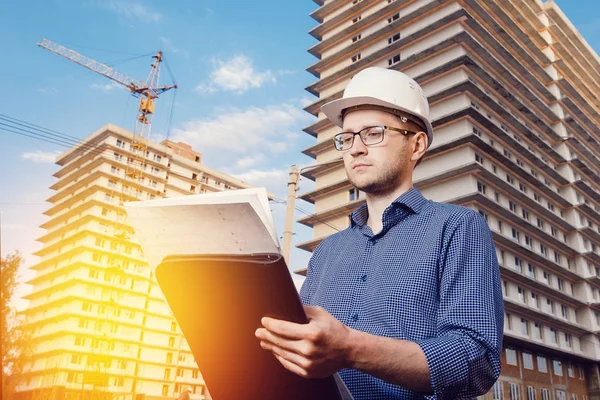 Male construction builder worker
