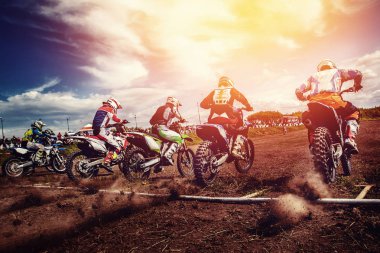motokros stunts Bisiklet.
