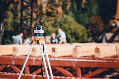 Surveyor ekipman tacheometer veya teodolit