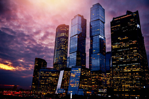 Moscow city International Business Center