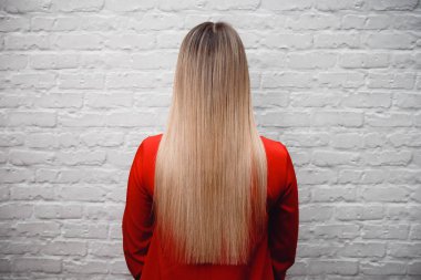 Hasta, kesme ve sağlıklı saç.