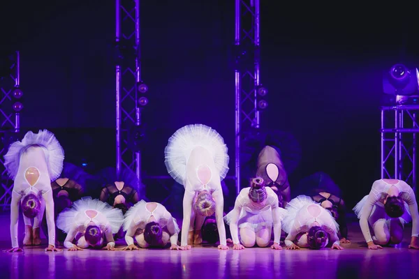 ackstage concert on stage of ballerina