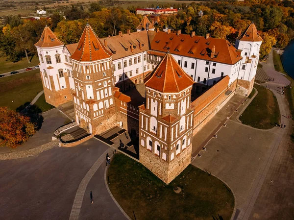 Castillo Mir Complejo Monumento Histórico Cultural Bielorrusia — Foto de Stock