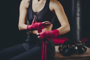 Bandaj saran boxer erkek