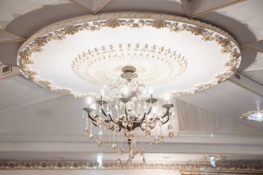 Pvc modern asma tavan yaptı