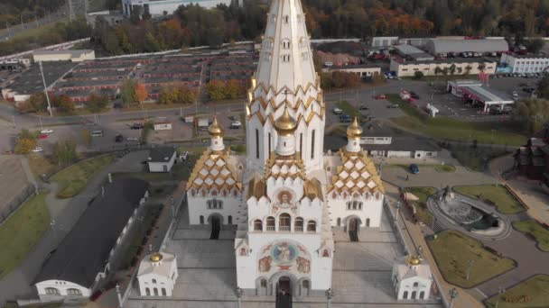 Храм Всех Святых В Минске, Беларусь — стоковое видео