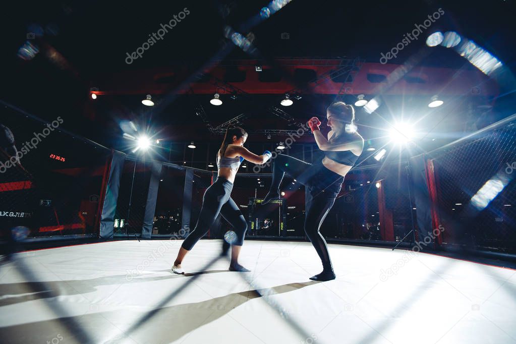 girl athlete Boxing MMA