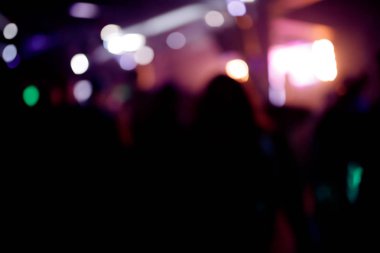 Bulanık arka plan müzik kokteyl gece parti insanlar