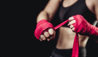 kız atlet boks Mma