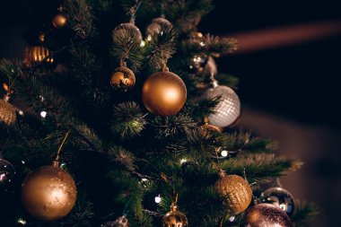 karanlık Noel arka plan