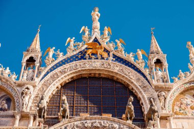 Bazilika di San Marco Kubbesi yakın. Venedik, İtalya