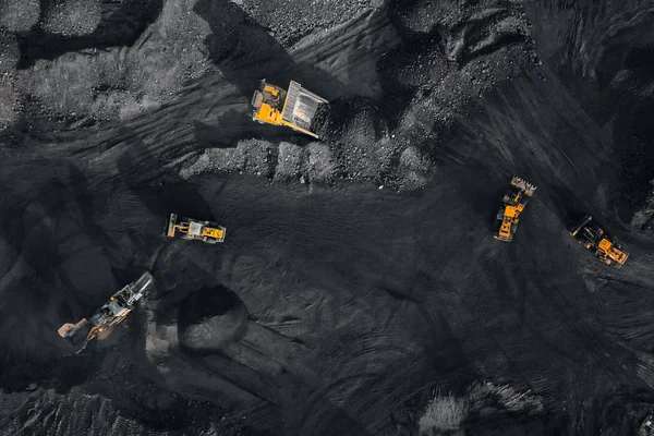 Açık maden ocağı, kömür endüstrisi, hava aracı.
