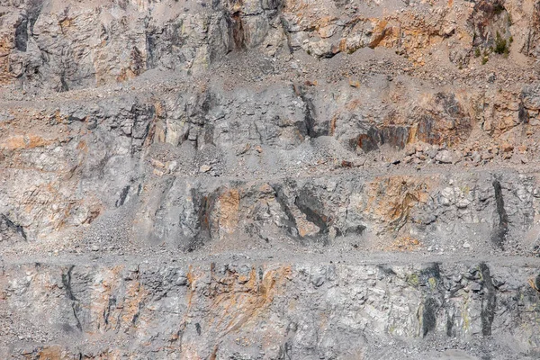 Textura de roca para mina de carbón y piedra a cielo abierto — Foto de Stock