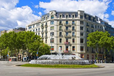 Barselona'nın merkezinde